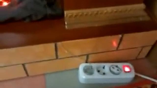 Декоративный камин своими руками. Имитация пламени смотреть онлайн