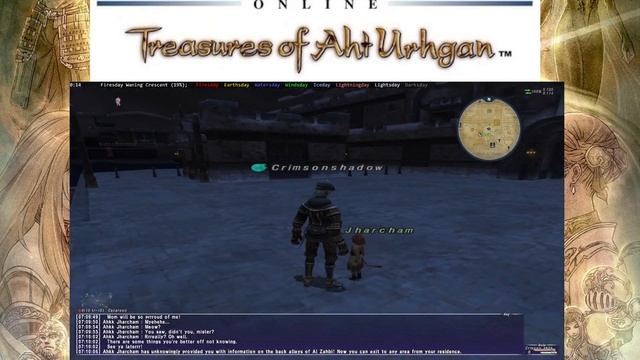 Final Fantasy XI - Treasures Of Aht Urghan  Part 2