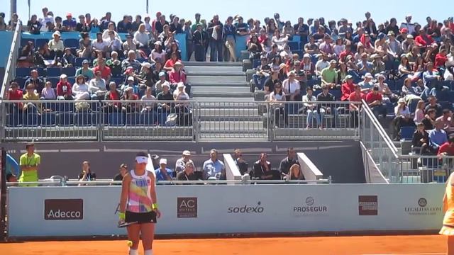 Badosa/Mª José Martinez vs Medina/ Parra Santoja Madrid Open 2016 смотреть онлайн