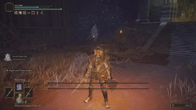 Nox Swordstress & Nox Monk boss battle plus Lusat's Glinrstone Staff. ELDEN RING смотреть онлайн