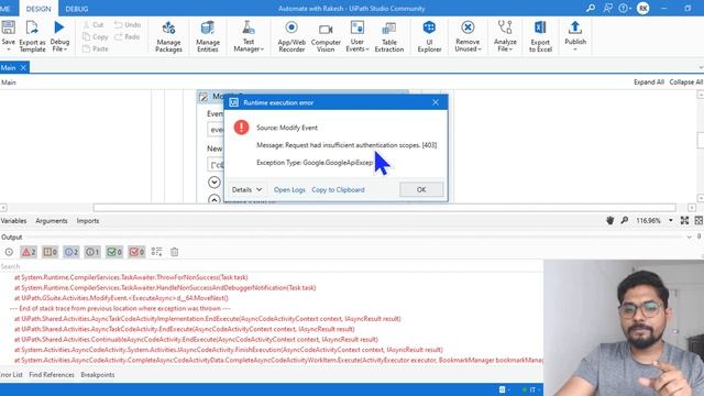 UiPath Google Calendar | UiPath Calendar | UiPath Calendar Modify Events | UiPath Google Workspace смотреть онлайн