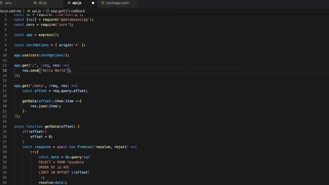 Full Stack Lazy Loading (Vue.js, Express.js, Postgres) смотреть онлайн