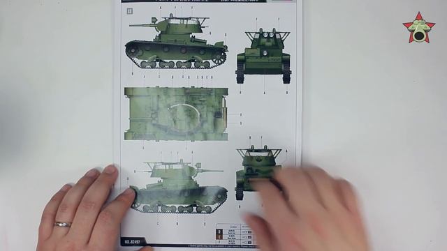 Обзор модели Т-26 советского легкого танка в 135 от HobbyBoss  T-26 Tank HobbyBoss 1:35 review