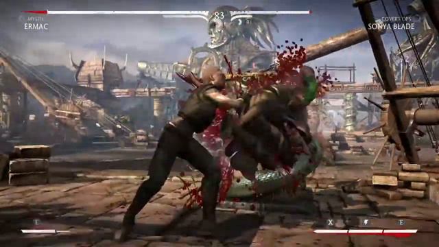 Mortal Kombat X Sonya vs Ermac смотреть онлайн