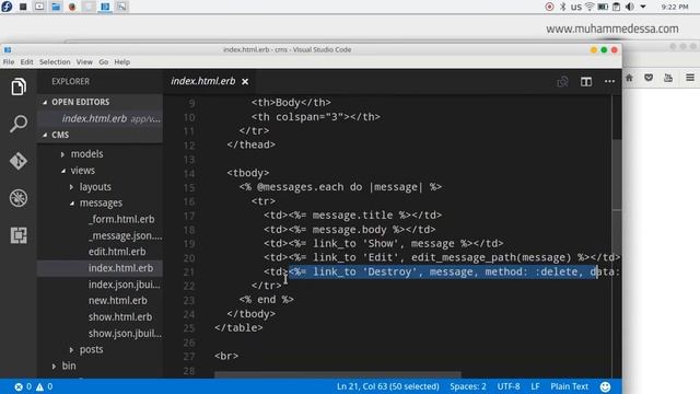 10 Docker with Ruby on Rails postgresql Build, Ship, and Run смотреть онлайн
