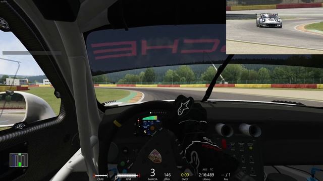 Assetto Corsa | Porsche 911 GT3 R 2016 Spa - 2:15.847 + SETUP смотреть онлайн