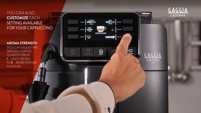 Готовим напитки с GAGGIA CADORNA Milk Black – Идеальная кофемашина для офиса! смотреть онлайн