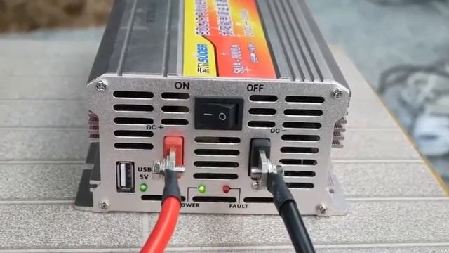 อินเวอร์เตอร์ แปลงไฟ 12V เป็น 220V ขนาด 3,000W ราคา 1790 บาท รวมส่งเก็บเงินปลายทาง (ยี่ห้อนี้ของหมด смотреть онлайн