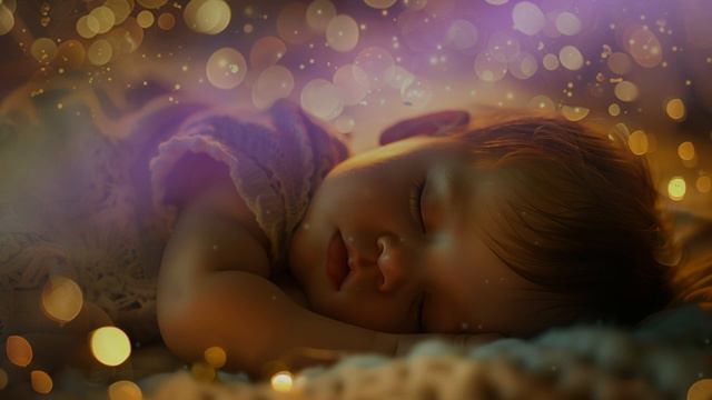 1 Hour Baby Sleepytime Music Softest Gentle Piano Lullaby and Golden Sparkle Baby Sleeping Soundly смотреть онлайн