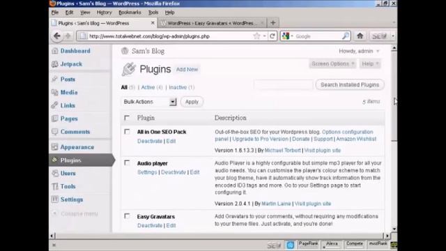 Gravatars in WordPress смотреть онлайн