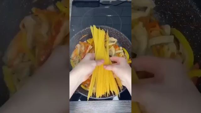 Вкуснейший УДОН без заморочек в одной сковороде