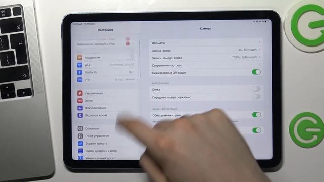 Съемка видео в 4К iPad Air 2022 Gen 5 смотреть онлайн