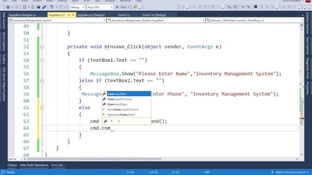 How to Create Inventory management system with sql in C# visual studio | C# Inventory system part2 смотреть онлайн