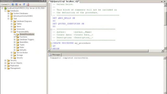 Creating Stored Procedures | SQL Server Tutoria| MSSQL| T-SQL | Basics SQL | SQL SERVER смотреть онлайн