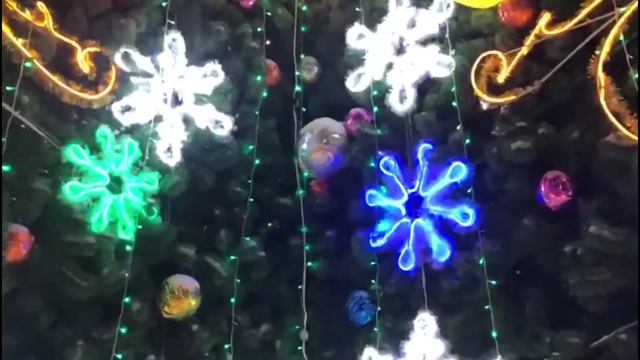 Новый год Астана 2019 Ёлка Экспо подарки ледяной городок Семейный отдых на Новый год смотреть онлайн