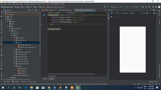 HOW TO SET CUSTOM PROFILE IMAGE IN TOOLBAR MENU ITEM LIKE GOOGLE смотреть онлайн