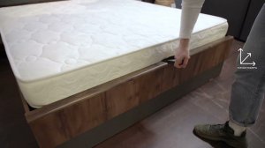 Кровать без подъёмного механизма Глазго