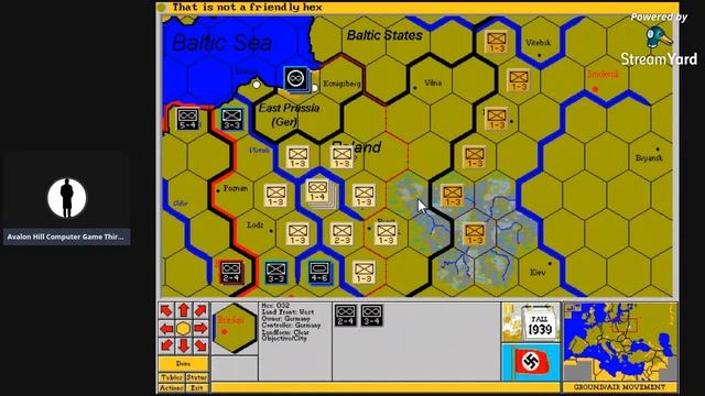 Avalon Hill Third Reich Computer Game Part 1 смотреть онлайн