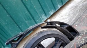 Не совсем обычный ремонт ножного тормоза на самокате