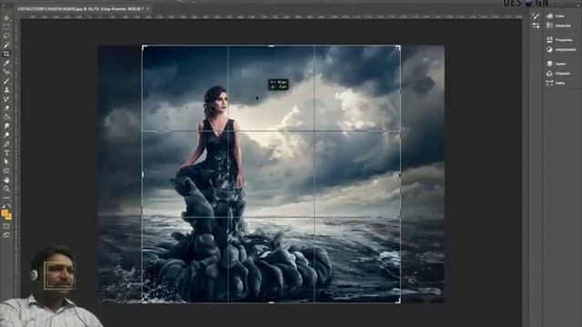 ?crop tool - Adobe Photoshop for Beginners - Class 5 -All About Photoshop 2018 - Live Stream смотреть онлайн