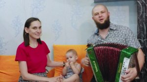 На коне вороном | Казачья песня. Семейное исполнение.