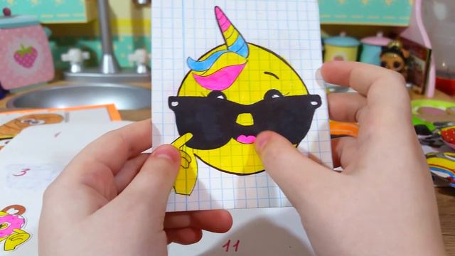 Миньоны Магнит антистрессы своими руками! Бумажные сюрпризы Смайлики!  Распаковка / Nyuta Play