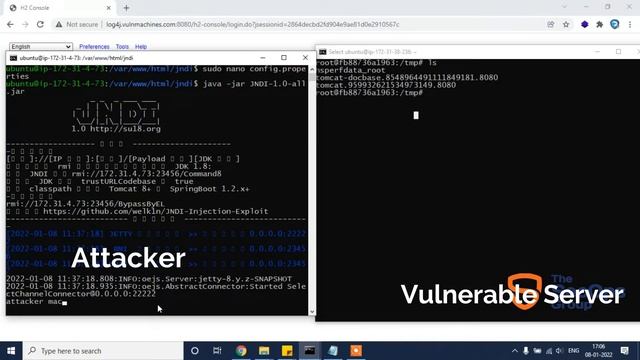 h2 database unauth web console access | h2 database #log4j смотреть онлайн