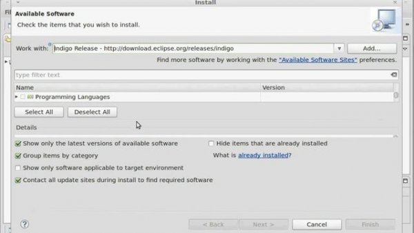 Install Eclipse Git in Linux Mint