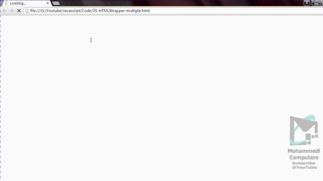 35 - JavaScript Beginner Tutorials - HTML Wrapper - multiple wrapper - Hindi смотреть онлайн