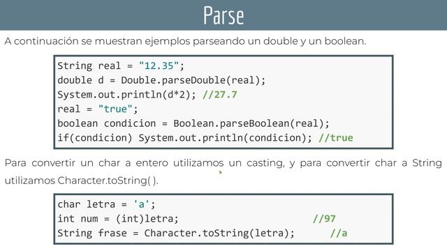 JAVA: Casting y Parse ☕ DAM - DAW смотреть онлайн