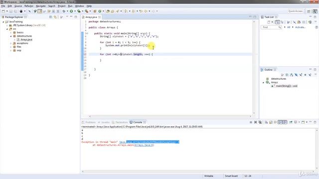 41-Traversing a Single Array смотреть онлайн