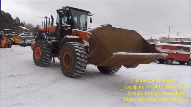 Фронтальный погрузчик HITACHI ZW 220, 11191 м/ч смотреть онлайн