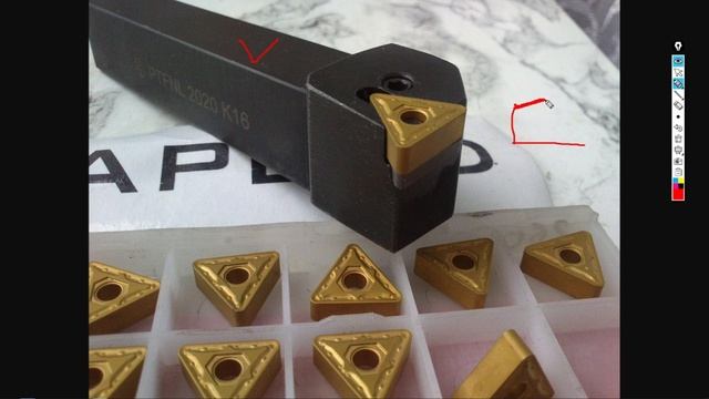 ПОЧЕМУ режущая твердосплавная пластина НЕ РАБОТАЕТ!? смотреть онлайн