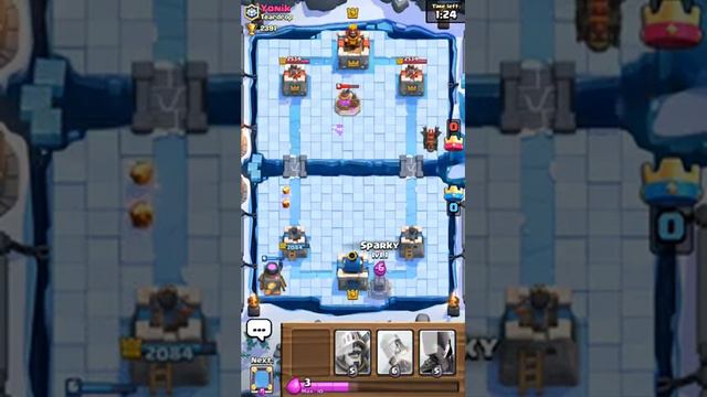 ANOTHER AWESOME SPARKY DECK? | Clash royale смотреть онлайн