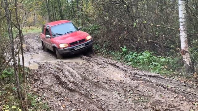 Toyota Rav4 на бездорожье  #offroad