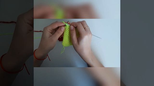 Красивая кромка спицами,2 способа