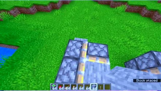 how to make a flush piston door in minecraft java смотреть онлайн
