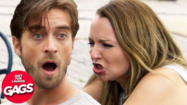 Worst Public Break Up | Just For Laughs Gags - Худший публичный разрыв | Просто ради шутки