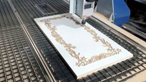 Мебельный фасад. Фрезеровка на станке с ЧПУ