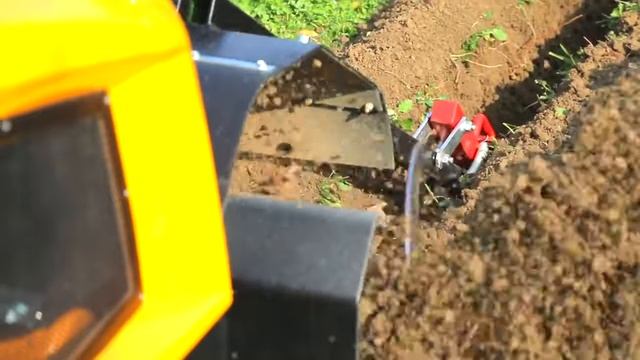 Траншеекопатель LASKI TR 120H смотреть онлайн