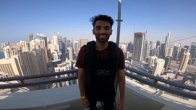 X line dubai marina | Urban Zipline | xline dubai 2021| Dubai Marina смотреть онлайн