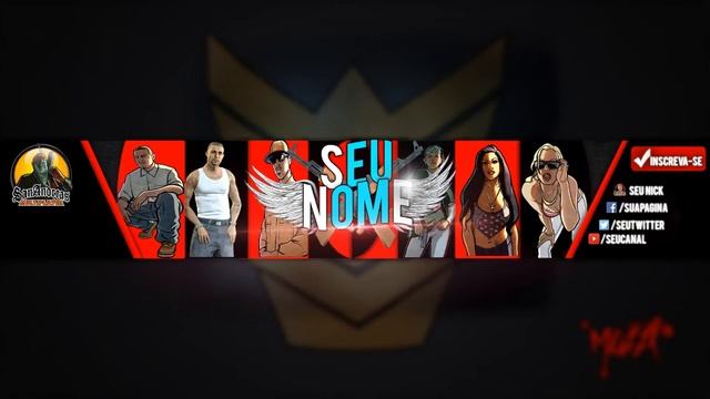 #1 BANNER EDITAVEL GTA SA | PHOTOSHOP смотреть онлайн