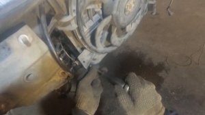 Opel. Vectra B. Замена радиатора.