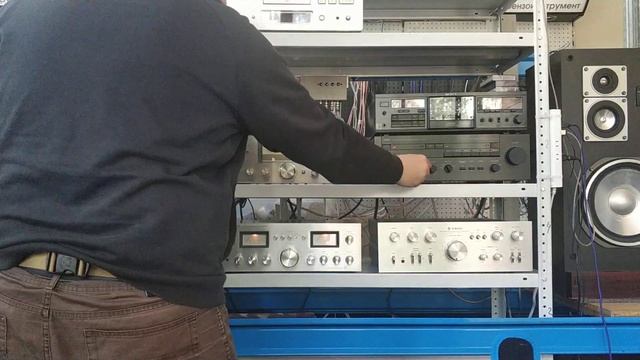 сравнить не сравниваемое и не сравнимое, Sony TA-515, TA-F5, Yamaha A-750a, TRIO KA-7300D + Denon смотреть онлайн