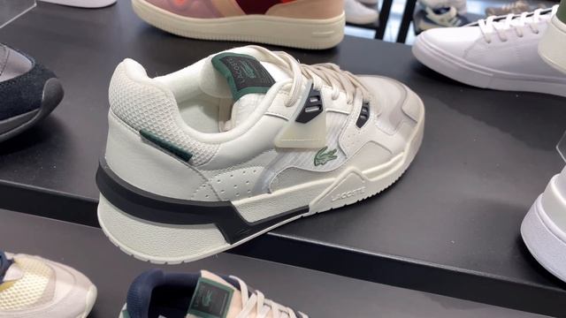 Lacoste LT Court 125 Sneakers (White/Off White) - SKU: 45SMA003465T смотреть онлайн