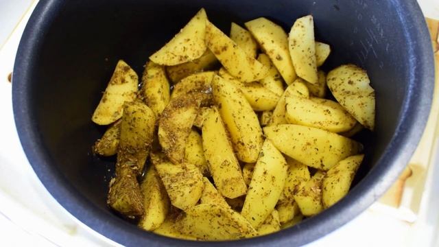 Картофель с ароматной картофельной приправой "Айдиго" (в мультиварке) смотреть онлайн