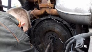 установка маховика ямз 238