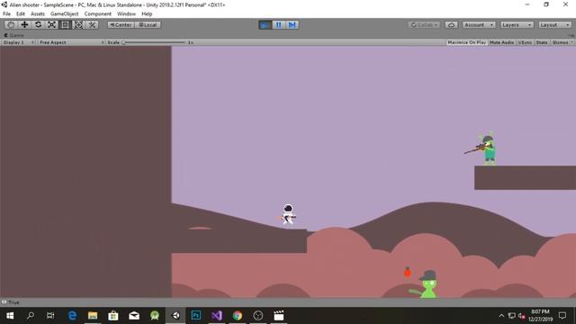 Unity Game Devlog #2 - Alien Shooter | Alien Sniper