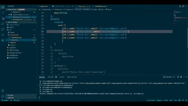 vue js 3 v-for loop part 12 смотреть онлайн