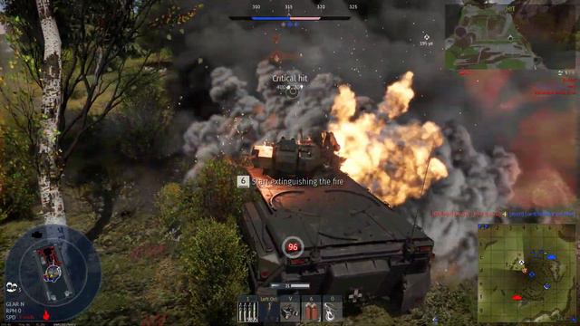 War Thunder | 1A3 Marder Destroys M-103 at close range смотреть онлайн